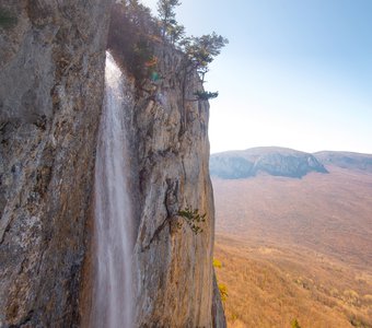 Водопад Весенний на горе Бойка