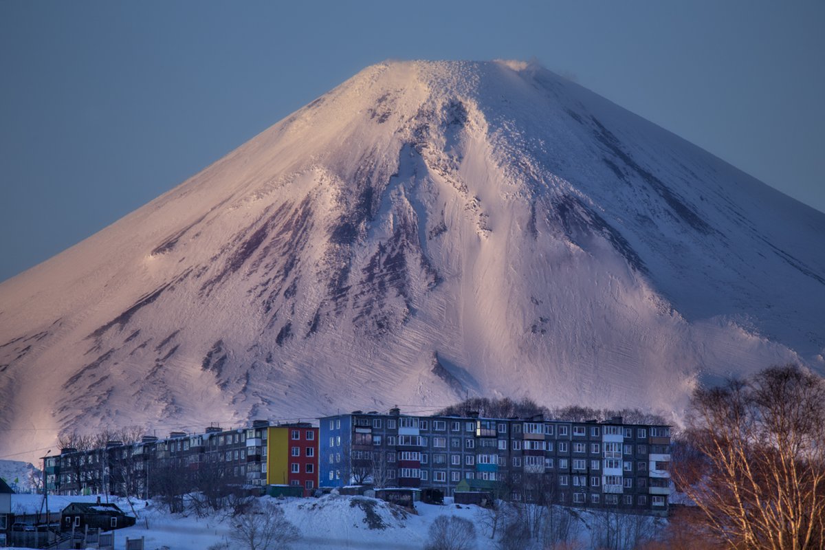 Петропавловск Камчатский вулкан