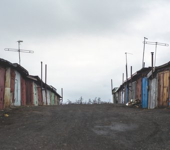 Ночной пейзаж полярного дня