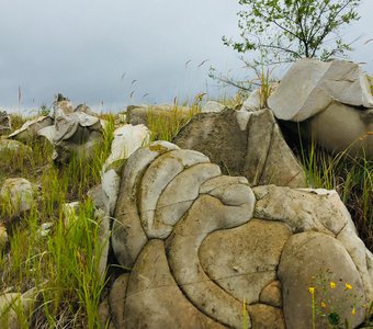 Самарская область. Карьер.