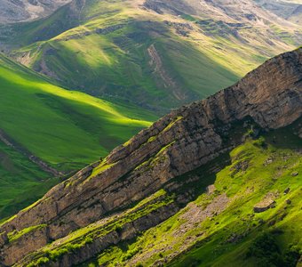 Высокогорные пейзажи Азербайджана