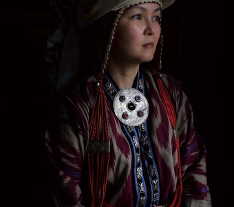 Кыргызская женщина