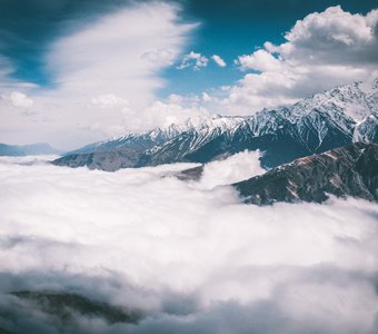 Море из облаков. Северная Осетия-Алания