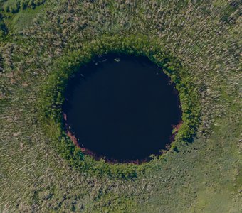 Бездонное озеро в Солнечногорске