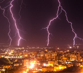 Yerevan lighting