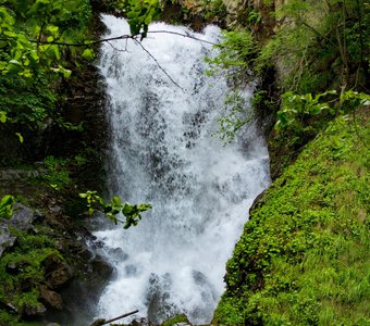 Ляжгинский водопад в Ингушетии