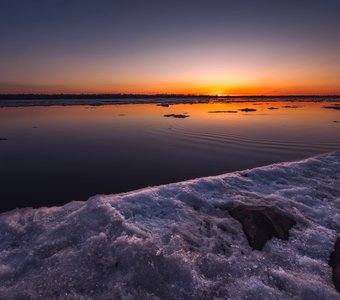 Ледоход на Северной Двине