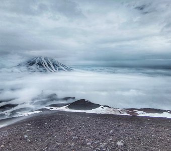 Спуск с Авачи