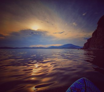 На закате дня