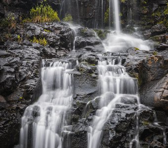 Водопад на реке Витаминка, плато Путорана