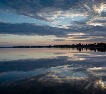 Рассвет в Кижах