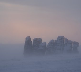 Растворяясь в пурге