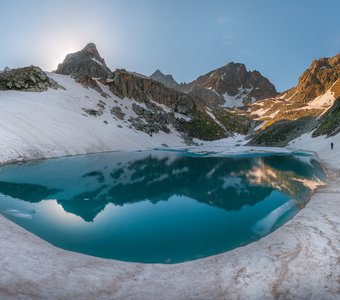 Озеро на Кавказе.