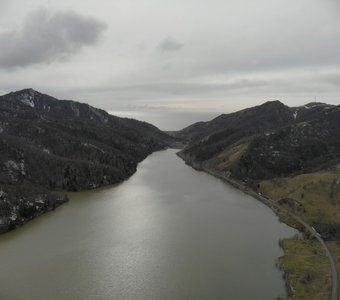 Водохранилище на Сахалине