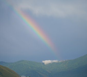 Радуга в горах