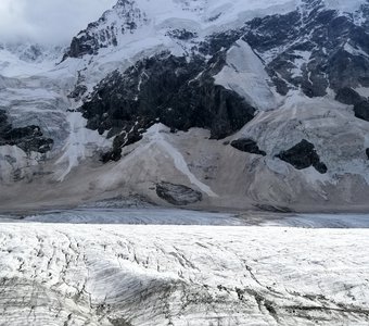 Морщины древнего ледника