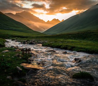 Утро на Кавказе