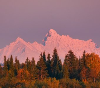 Осенний Урал в зимнем наряде