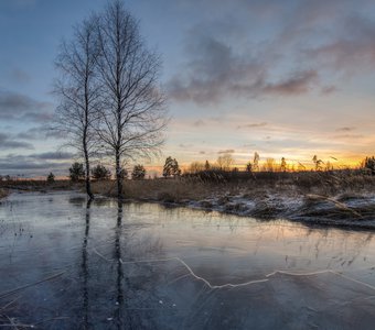 Поздний снег