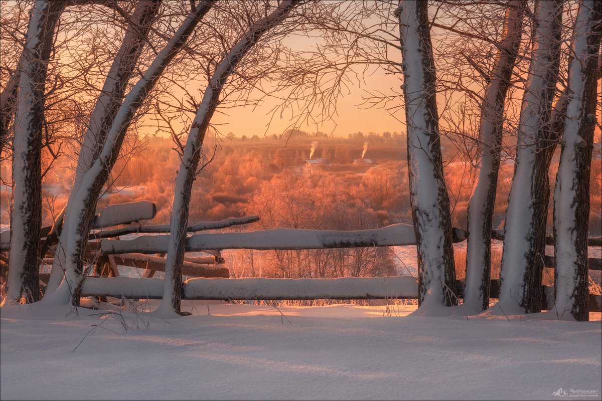 Зима в пушкинских горах