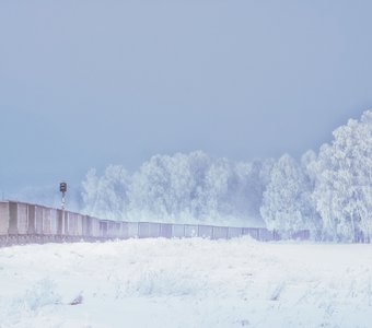 Поезд в зиму