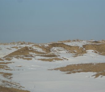 Снег и песок