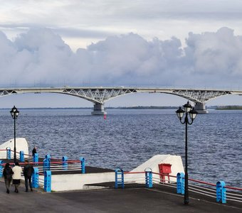 Волжский мост в Саратове
