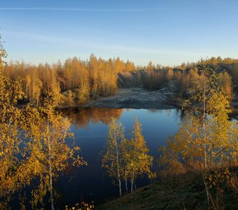 Осенние озёра.