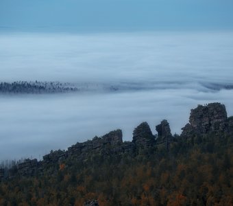 Над морем тумана