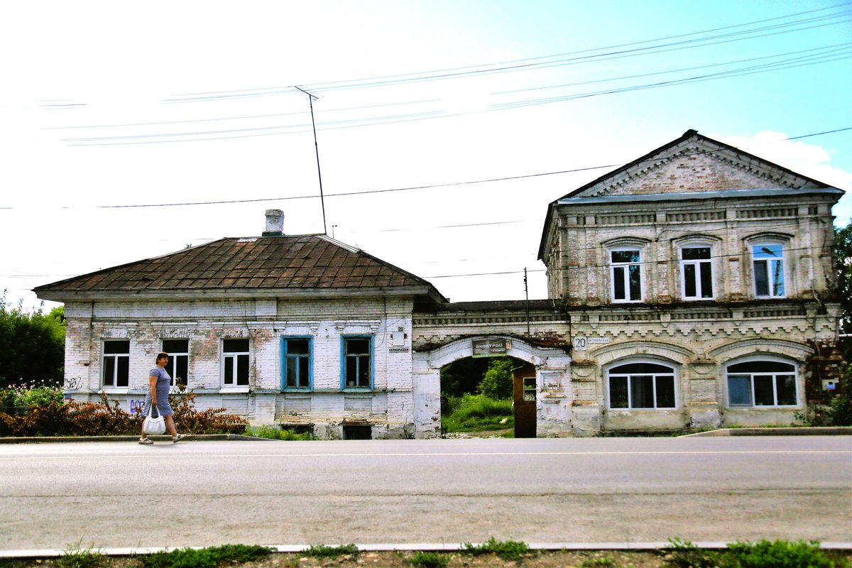 Город Кунгур, улица Октябрьская, дом 20, Пермский край, Россия. — Фото  №1423727