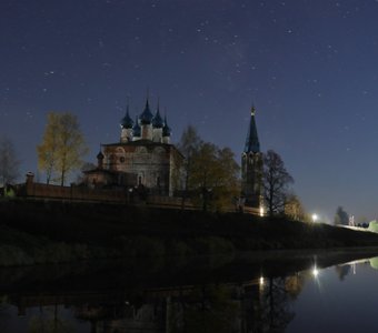 Звёзды над Дунилово, Ивановская область.