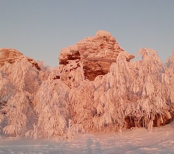 В лучах заката