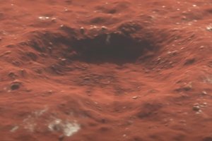 Удар метеорита по Марсу оказался крупнейшим за всю историю наблюдений в Солнечной системе
