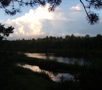 На Андоге ( река в Вологодской Области - 2007 год)