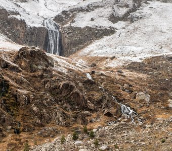 водопад Терскол