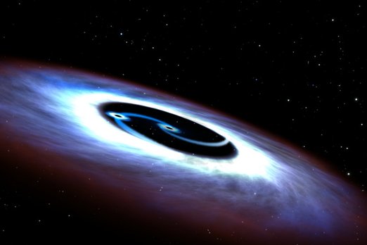 Ученые обнаружили в космосе нетипичное столкновение черных дыр