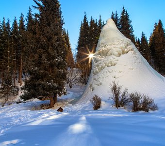 Зимняя сказка Ак-Тюза