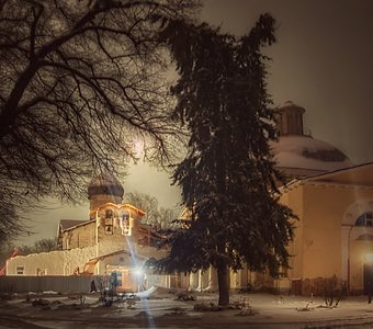 Старо-Вознесенский монастырь XIV (?) века. Псков