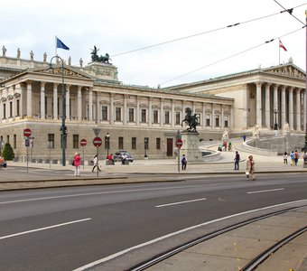 Здание Парламента в Вене