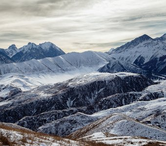 Панорама Кыргызского хребта