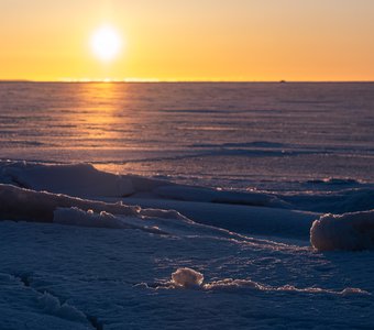 Закат в Сосновом Бору