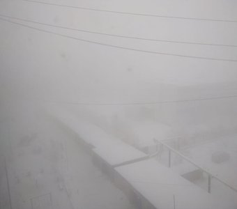 Туман в Якутске