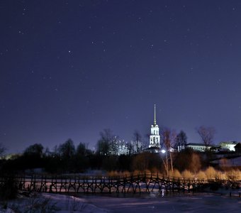 Звёзды над городом. Шуя, Ивановская область.