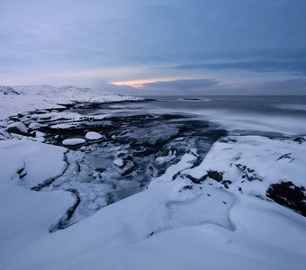 Про закат в Арктике и одно маленькое привидение