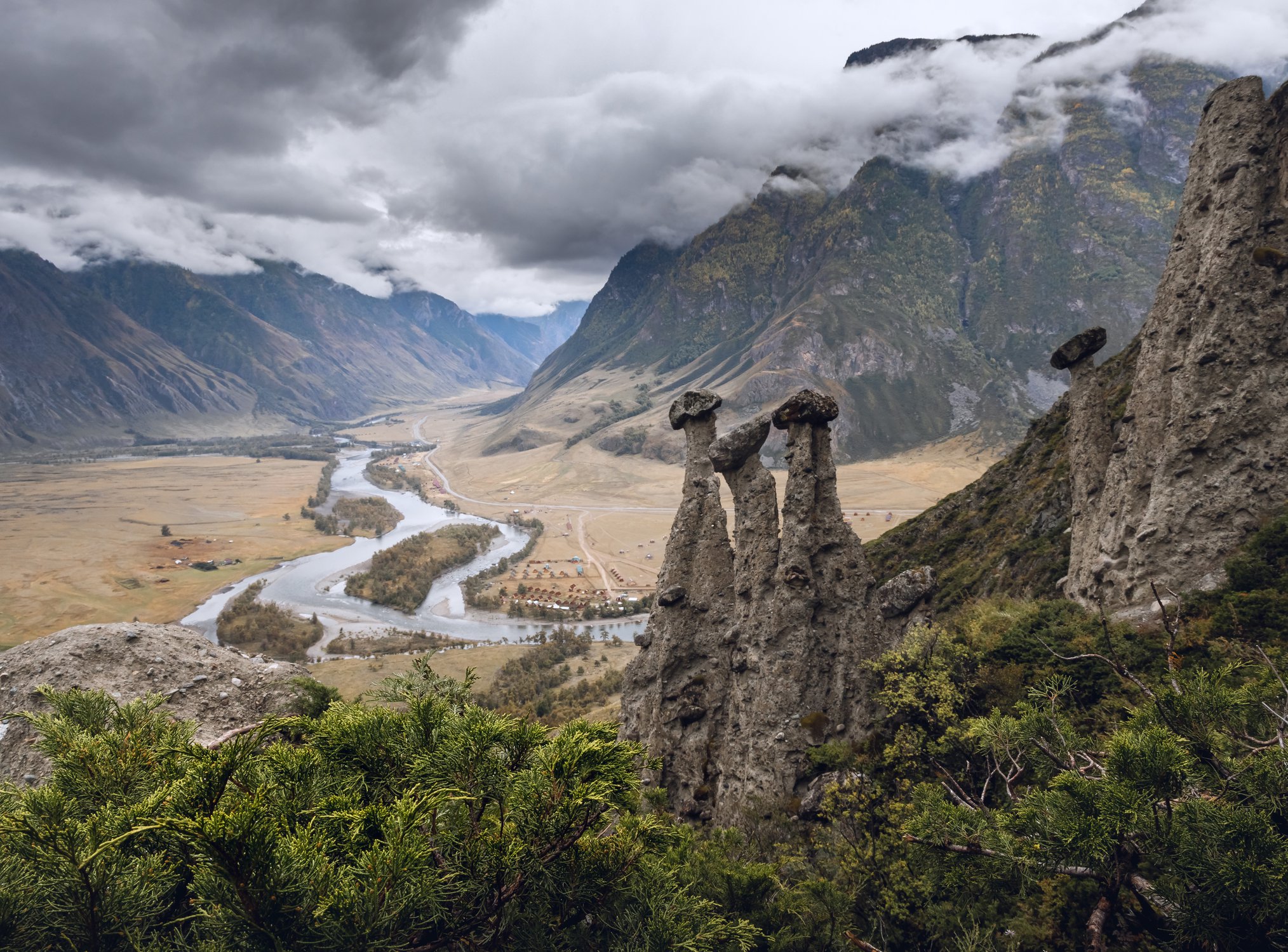 Каменные грибы алтай фото