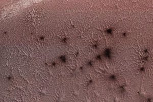 «Пауки» на Марсе. Что это такое?