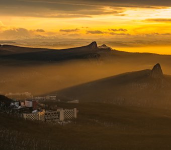 Железноводск в лучах заката