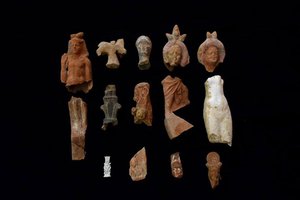 В древнеримской гончарной мастерской в Египте обнаружили множество артефактов