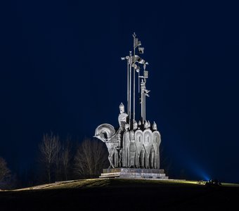 Монумент в память о Ледовом побоище 1242 г.