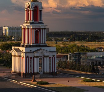 Храм в честь Великомученика Георгия Победоносца. Город Курск (Россия)